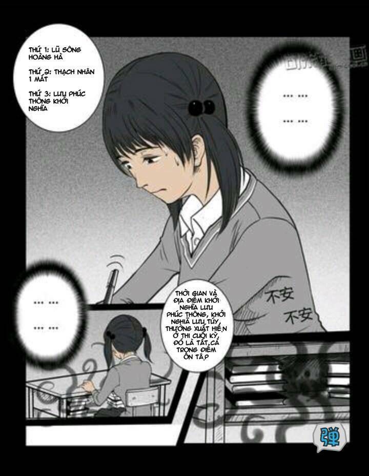 những câu chuyện kinh dị ở trường trung học tây lăng chapter 1 8