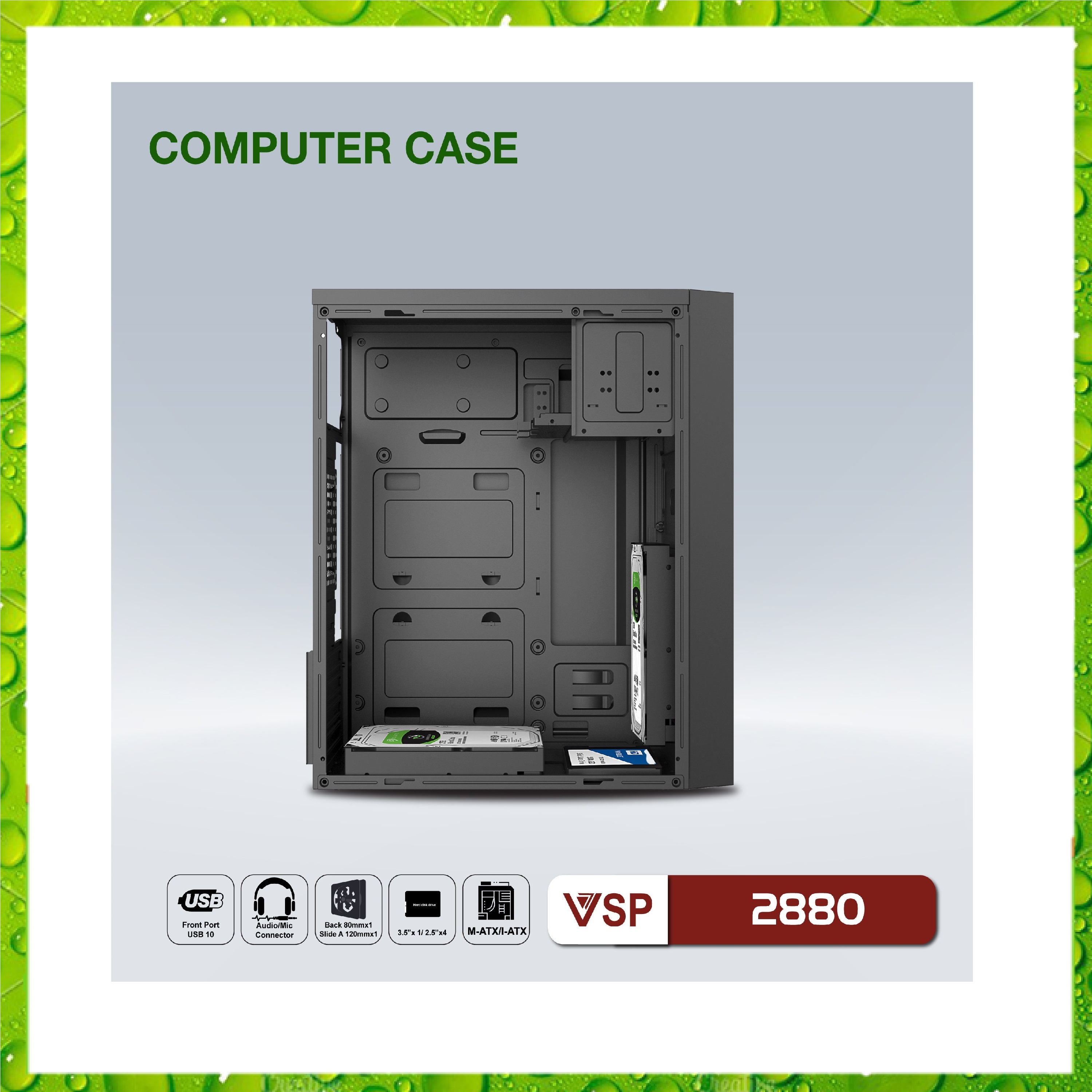 Case VSP 2880- hàng chính hãng
