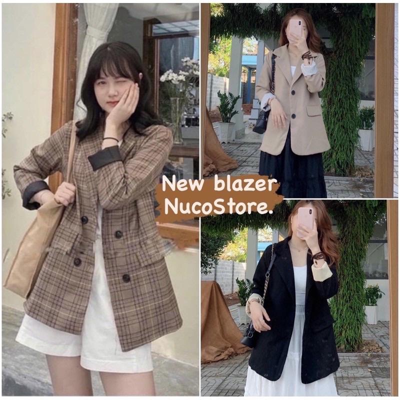 Áo vest 2 lớp nữ, Áo blazer 2 lớp hàng Quảng châu cao cấp