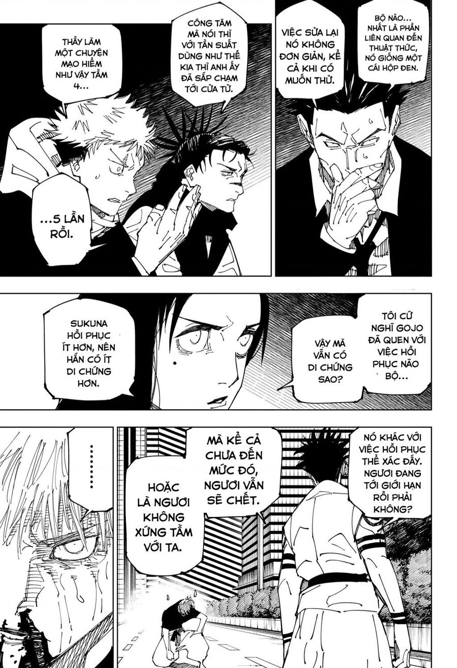 jujutsu kaisen - chú thuật hồi chiến chapter 230 12