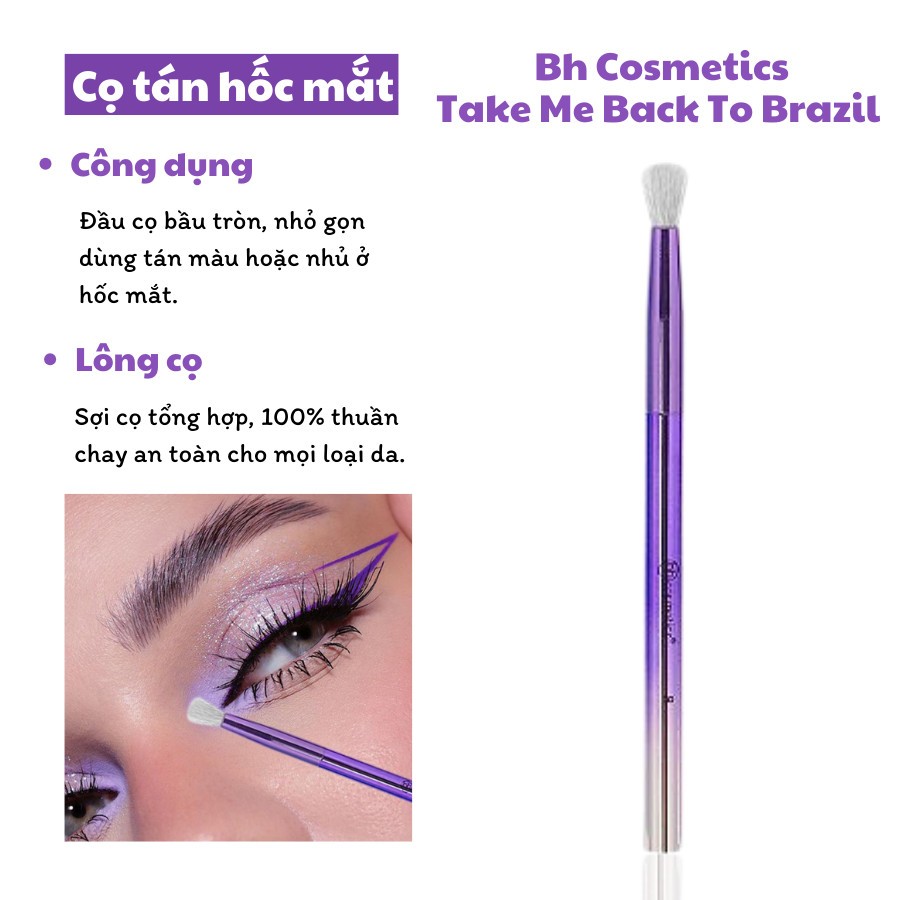 Cọ Tán Màu Hốc Mắt Bh Cosmetics Take Me Back To Brazil 08