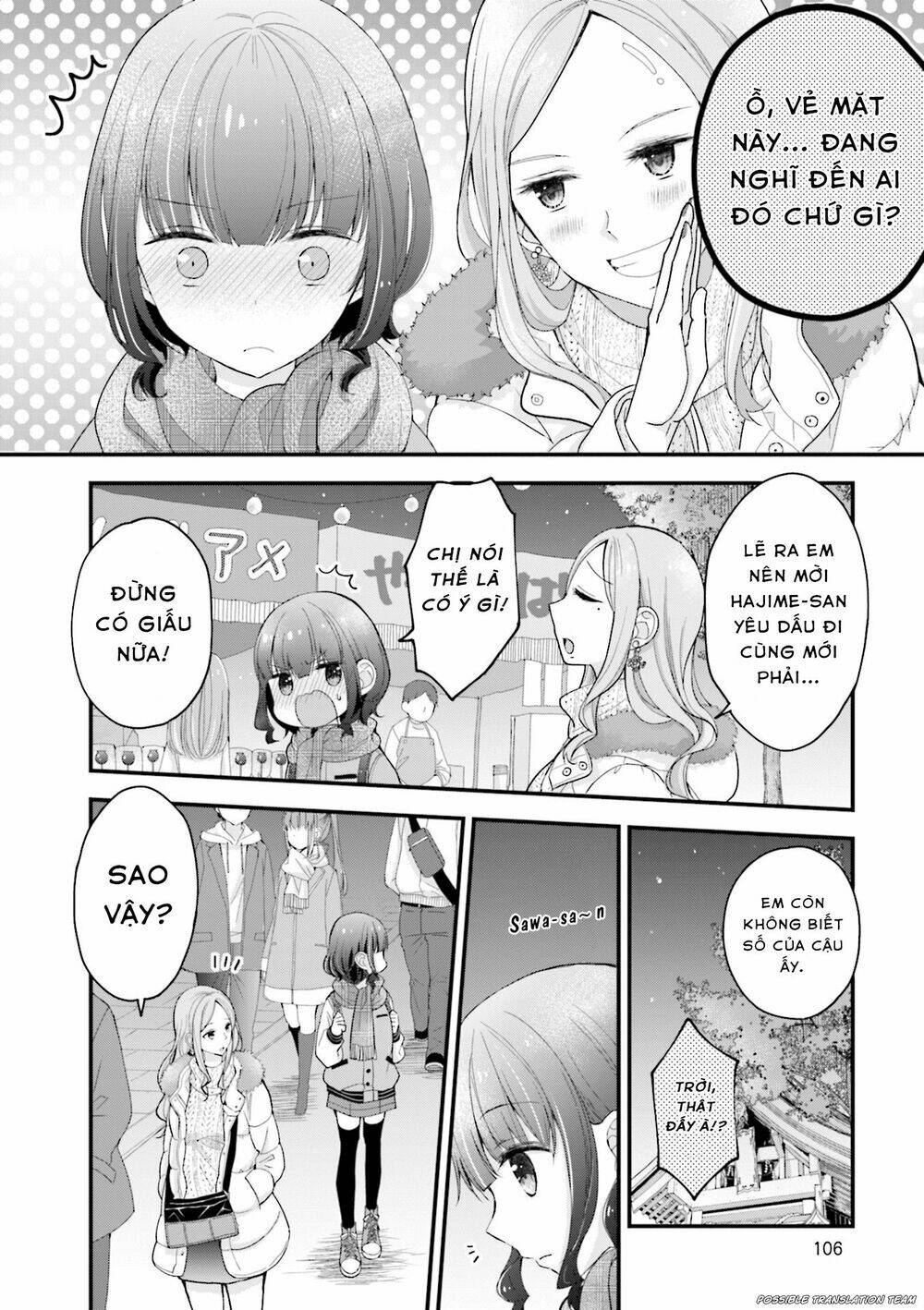 senpai kiêm bạn gái nhỏ nhắn của tôi rất dễ thương chapter 9 4