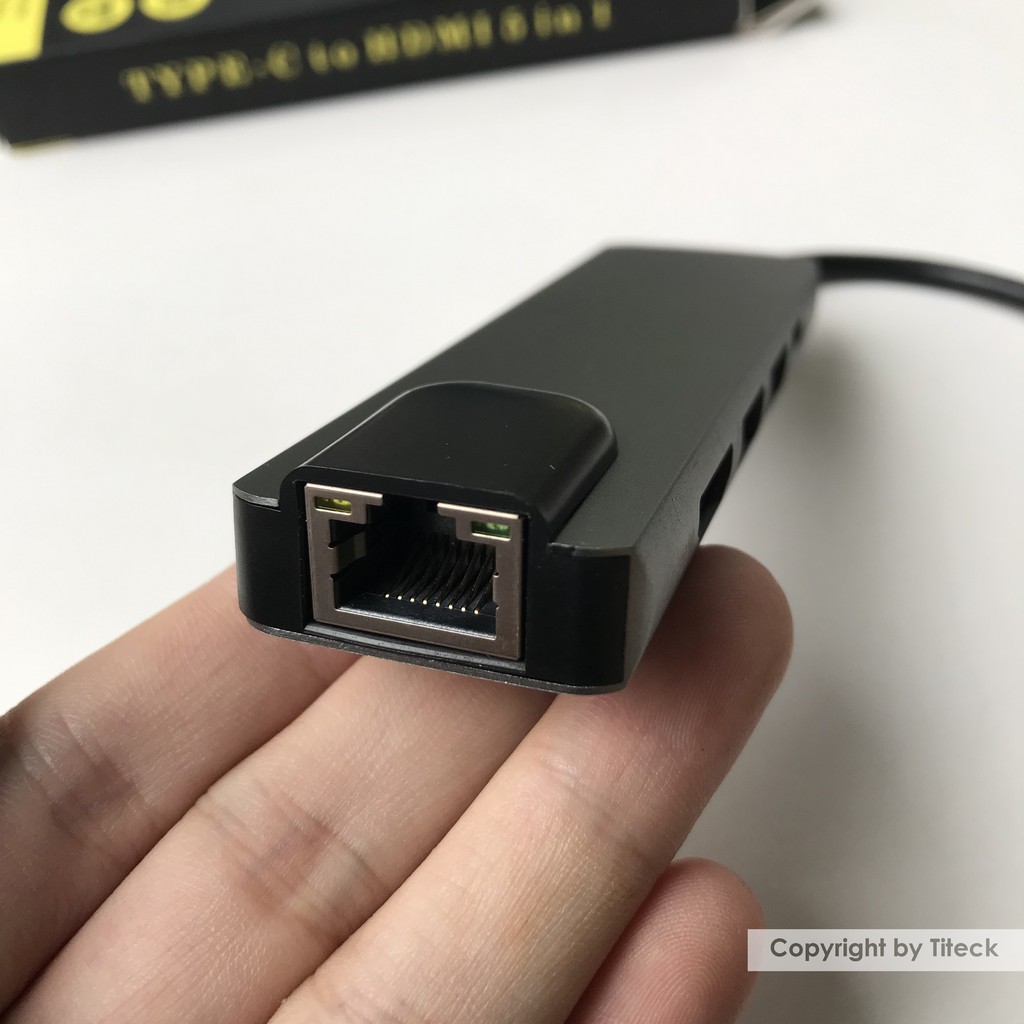 HUB Type C và HUB USB 3.0 - Cổng chuyển đổi HUB USB Type-C - USB 3.0 to HDMI, USB 3.0, SD, TF, RJ45, PD Type-C dành cho Macbook, SamSung Dex, HP, Acer, Asus - hàng chính hãng