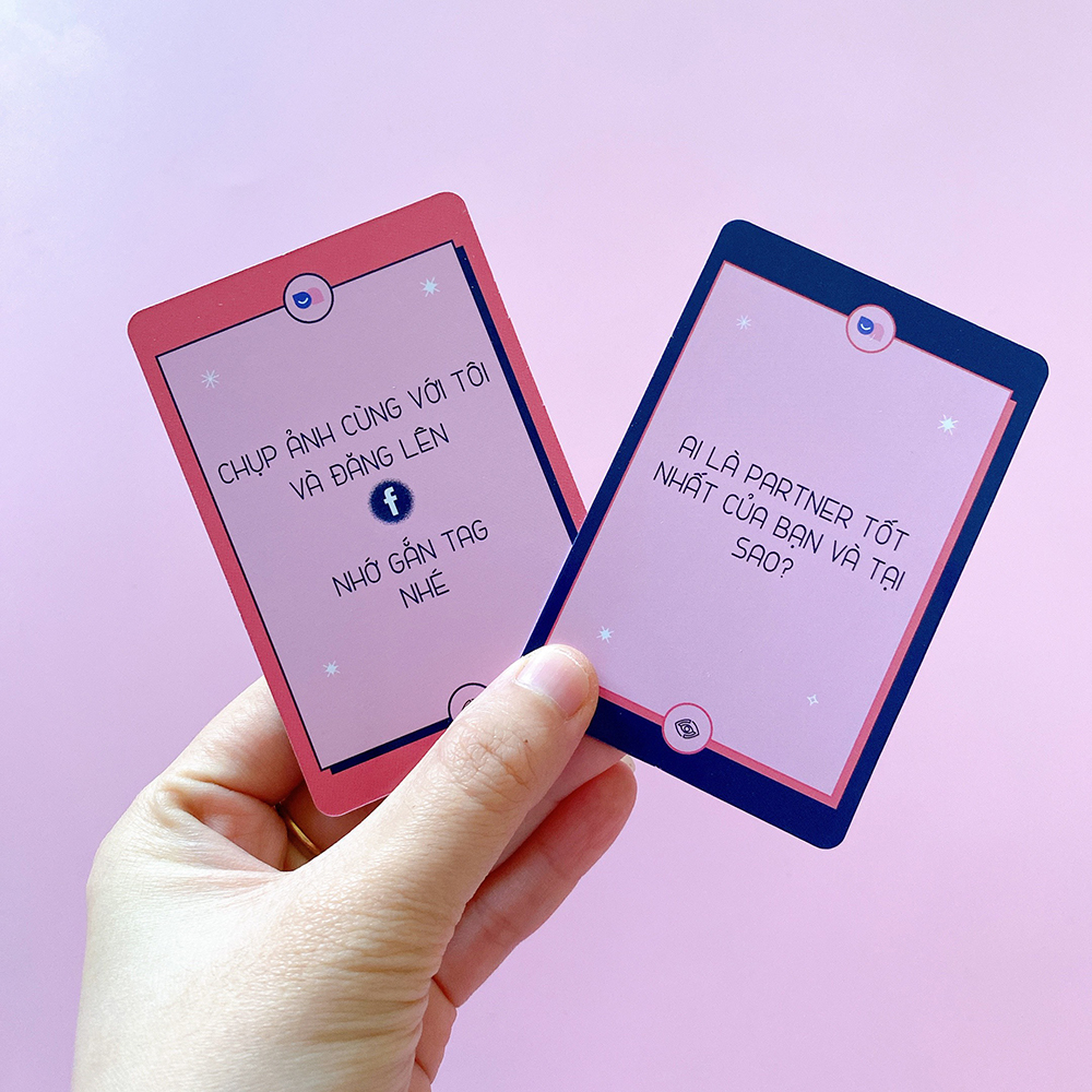 Bộ Bài Date Đi Drinking Game 40 Lá Chinh Phục Trái Tim Crush Dành Cho Những Buổi Hẹn Hò Thú Vị Của Các Cặp Đôi