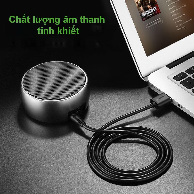 Dây nguồn 1 chiếu USB 2.0 sang DC 3.5mm đầu được dài 1m UGREEN US277 - Hàng Chính Hãng