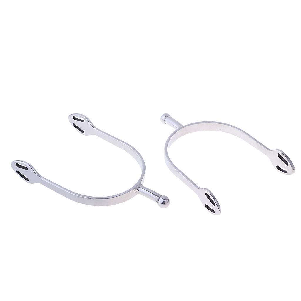 1 Pair Stainless   Equestrian Horse Riding  14x8x2cm