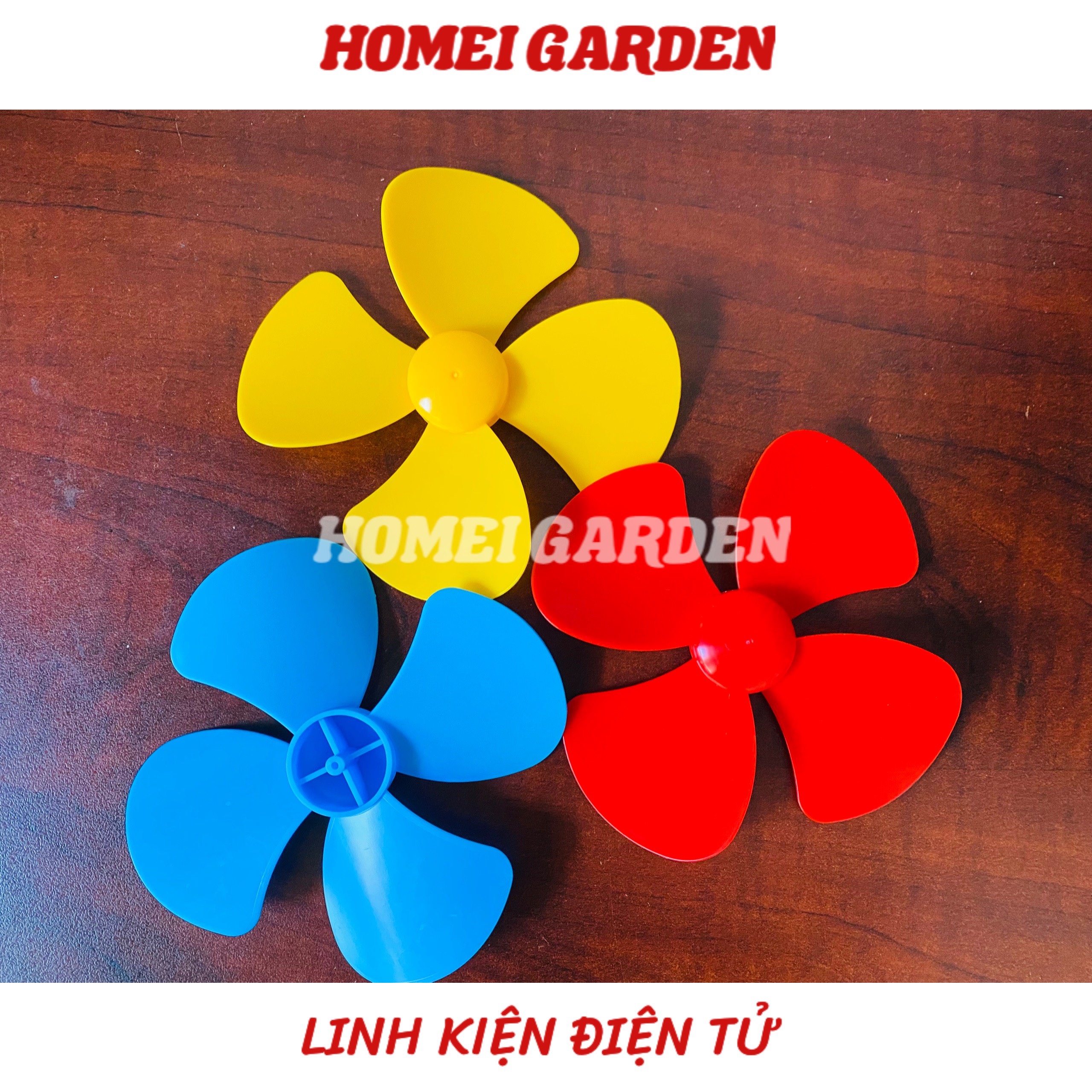 Cánh quạt mini bằng nhựa đường kính 120mm trục 2mm bền đẹp mới 100% - HM0120