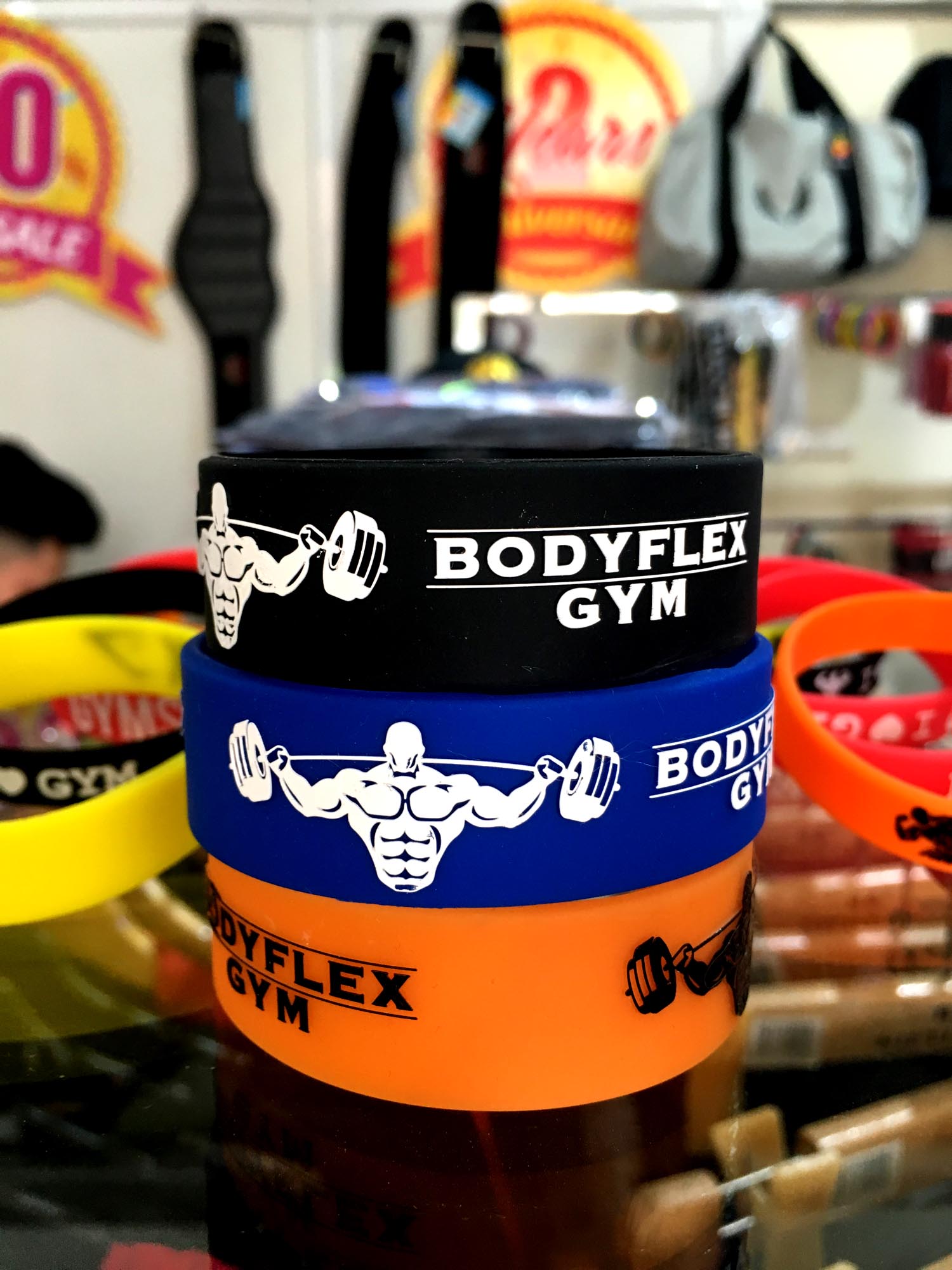 Vòng tay cao su BODYFLEX GYM