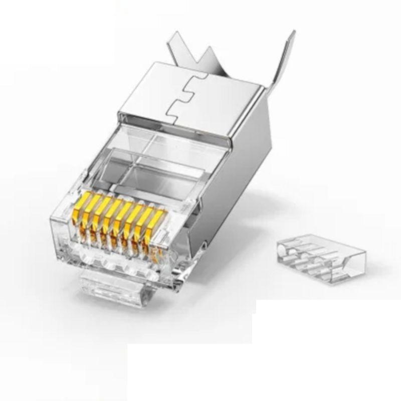 Đầu nối RJ45 cho dây mạng 100 chiếc trong 1 túi Ugreen 50635 Cat7 Rj45 8P - 8C NW193 - HÀNG CHÍNH HÃNG