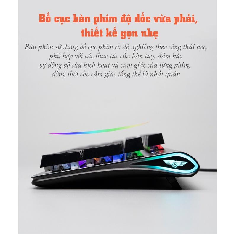 Bàn phím cơ có dây Gaming Newmen GM390, Hotswap- Hàng chính hãng