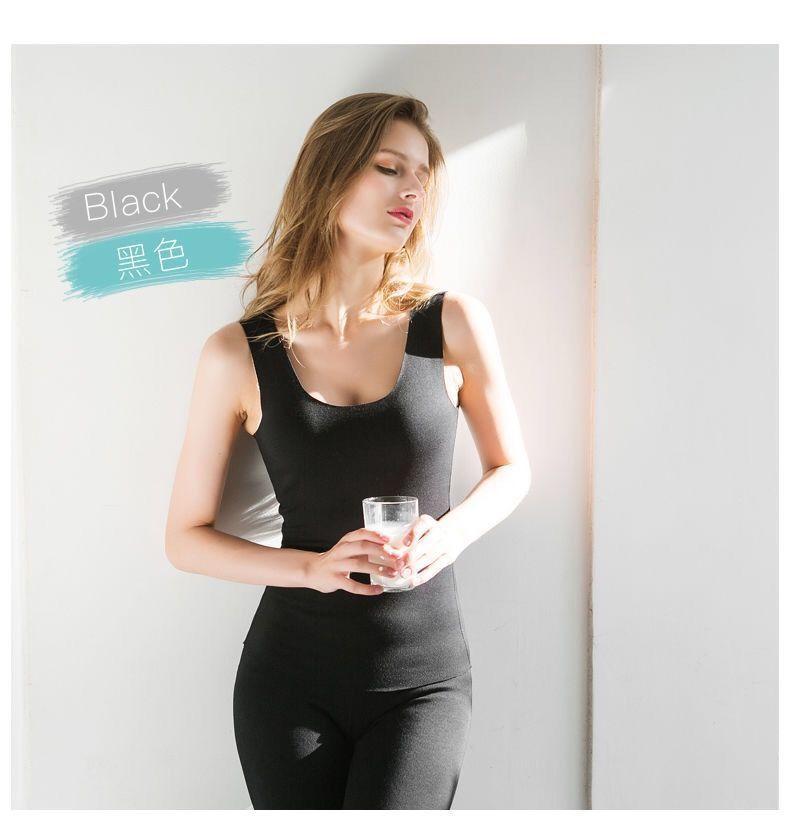 Áo Sinh Nhiệt Nữ Áo Thun Áo Vest Nhung Nữ Nhiệt Top Sling Ấm Quần Lót Nữ Mềm Mại Giữ Nhiệt Áo Sơ Mi Nữ Gợi Cảm
