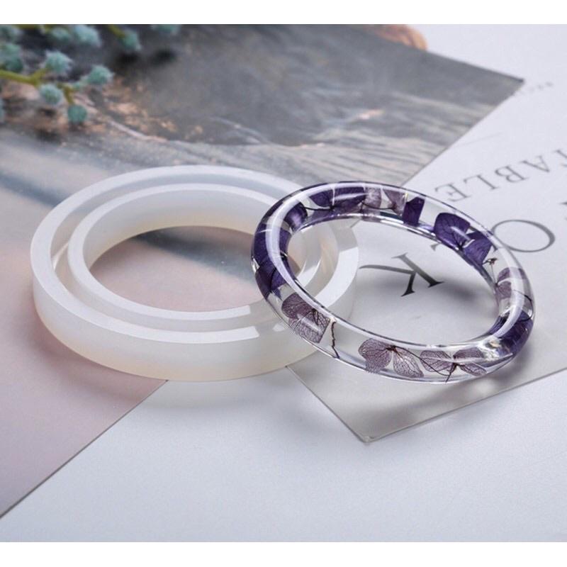 Khuôn Silicone Làm Vòng Tay Resin Tròn - Trường Thịnh Sài Gòn