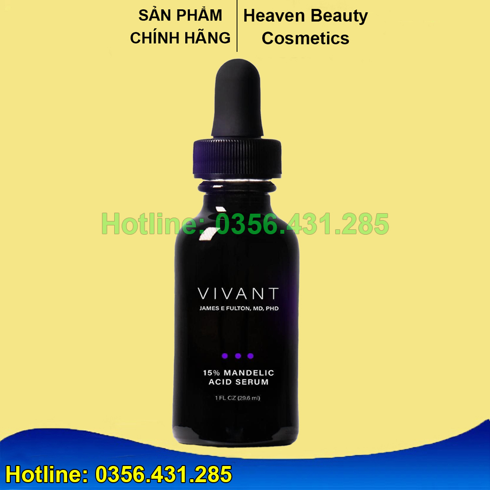 Serum Hỗ Trợ Cải Thiện Mụn, Làm Đều Màu Da Vivant 15% Mandelic Acid