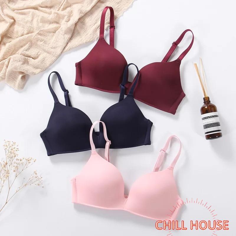 Áo Lót Su Trơn Không Gọng Mút Mỏng xuất Nhật - CHILLHOUSE