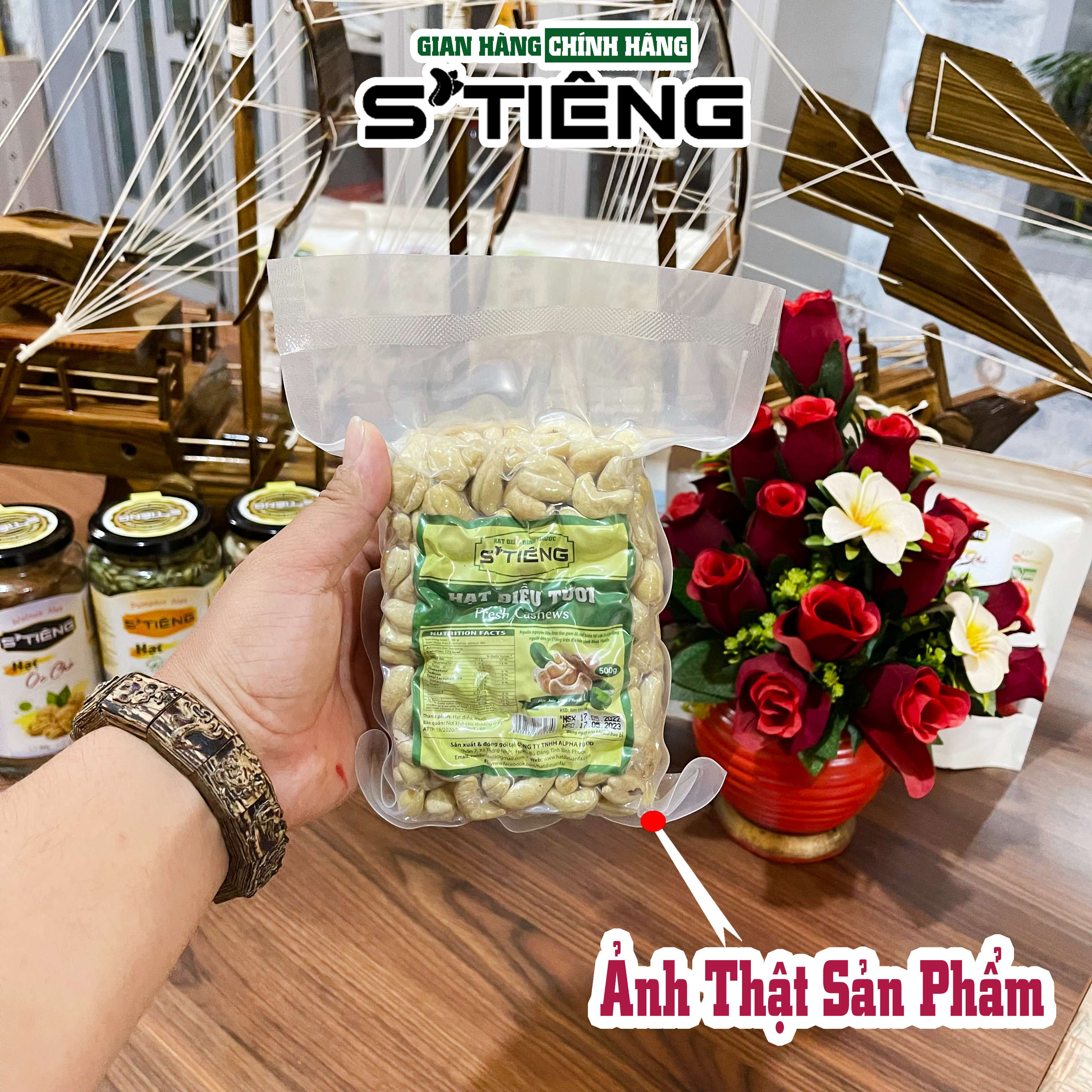 Hạt Điều Tươi Làm Sữa Làm Bánh STIÊNG Bình Phước