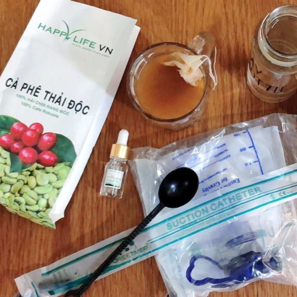Bộ Thải Độc Đại Tràng Bằng Cà Phê Hữu Cơ - Liệu Trình 7 Ngày ( Coffee Enema )