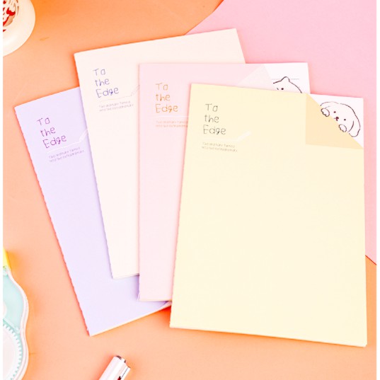 Sổ ghi chép cute khâu gáy A5 kẻ ngang 40 trang Deli - Sổ hình thú cưng - Phù hợp làm sổ kế hoach planner, viết nhật kí, sử dụng như tập vở học sinh- 1 quyển - FA540-N06