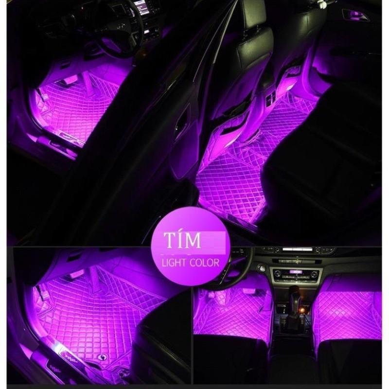 Bộ 12 Led gắn gầm ghế ô tô️️ nháy theo điệu nhạc