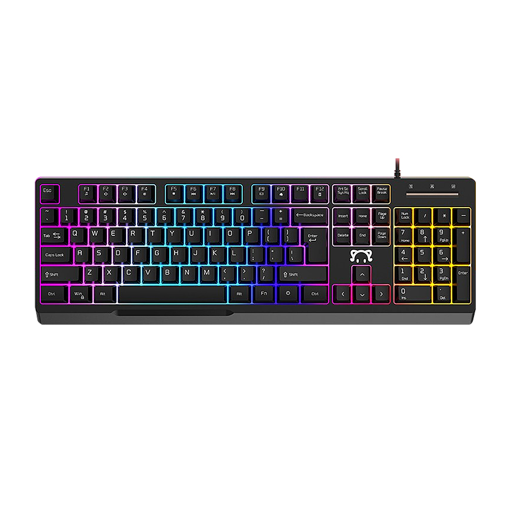 Bàn Phím Có Dây DaiDai STK090 USB 104 Phím Với Hiệu Ứng Ánh Sáng Hỗn Hợp