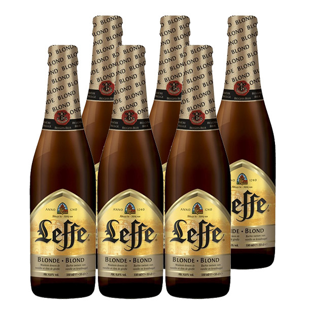 Bia Leffe Blonde Vàng 330ml 6 Chai