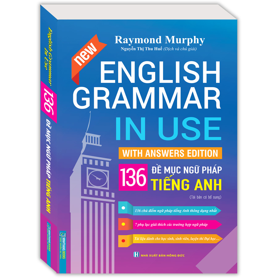 Hình ảnh English Grammar In Use - 136 Đề Mục Ngữ Pháp Tiếng Anh (Bản Màu)