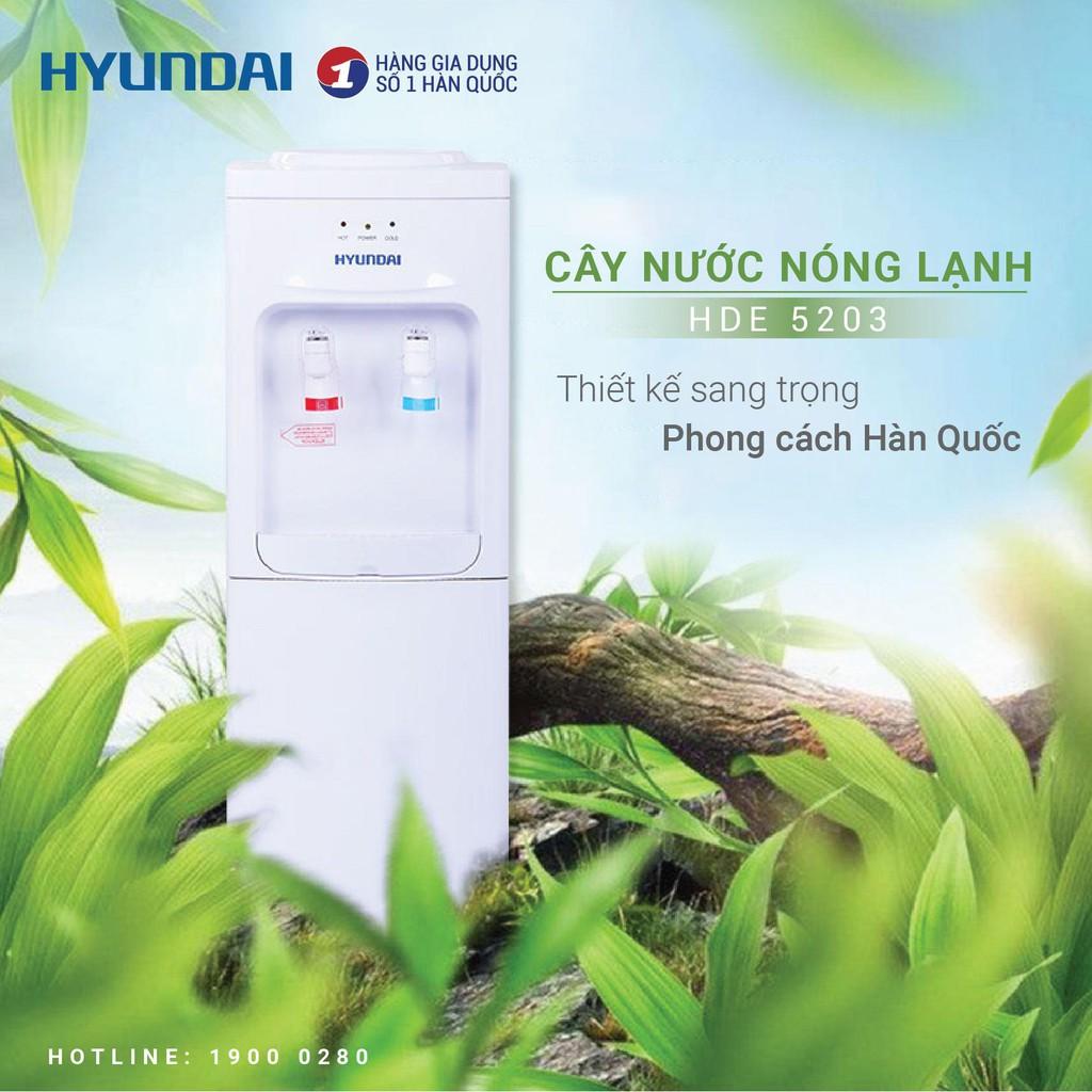 Cây nước nóng lạnh Hyundai HDE 5203W - Hàng Chính Hãng