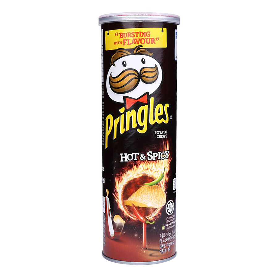 Khoai Tây Chiên Pringles Hot &amp; Spicy 110g