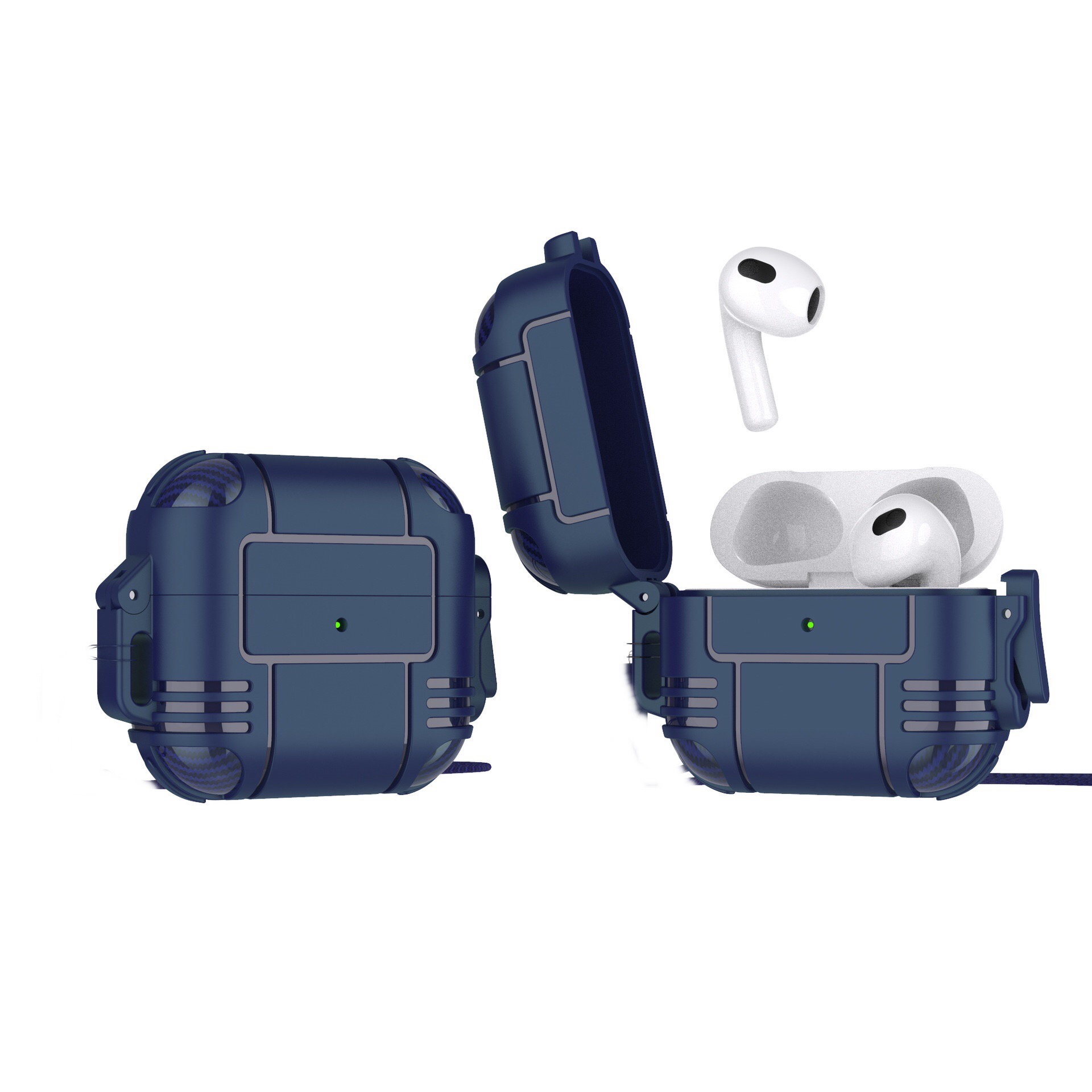 Ốp Case LOLIFO Kai Nguyen Protective Dành Cho Airpods 3 và Airpods PRO, Khoá Thông Minh Bảo Vệ Toàn Diện, Chống Rơi Vỡ - Hàng Nhập Khẩu