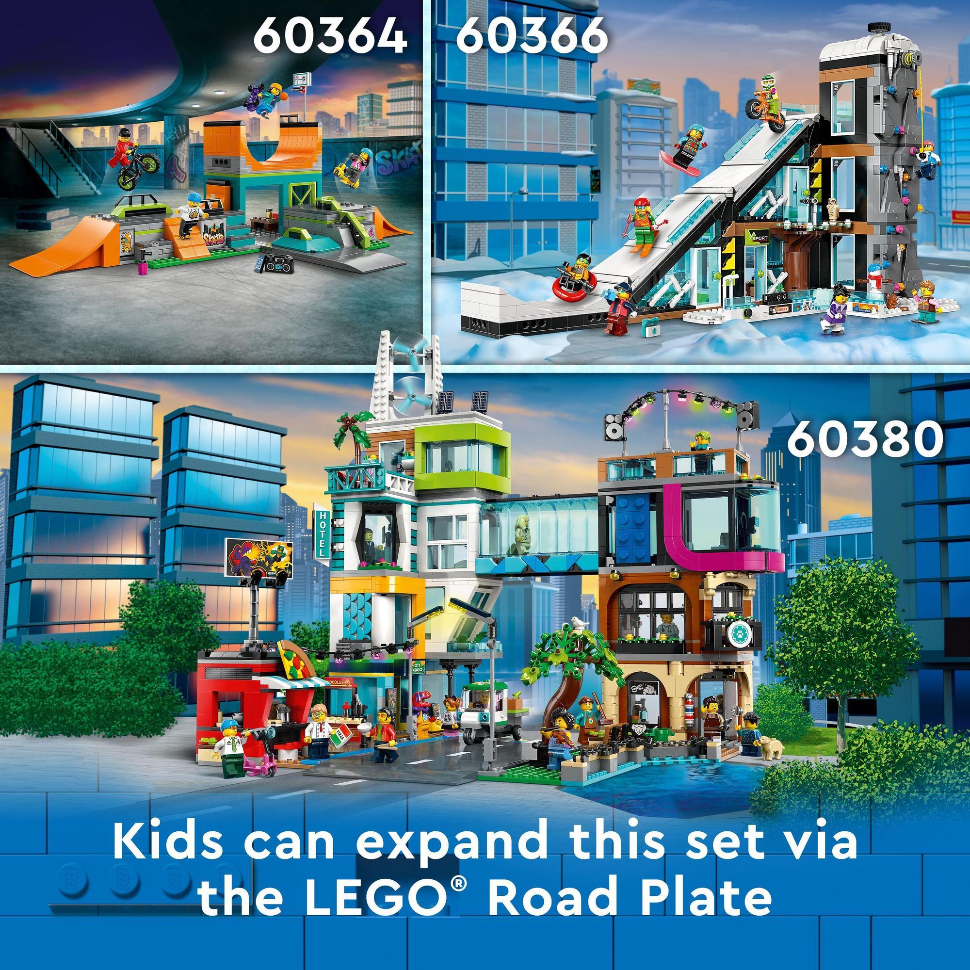 LEGO City 60365 Đồ chơi lắp ráp Căn hộ thành phố (688 chi tiết)