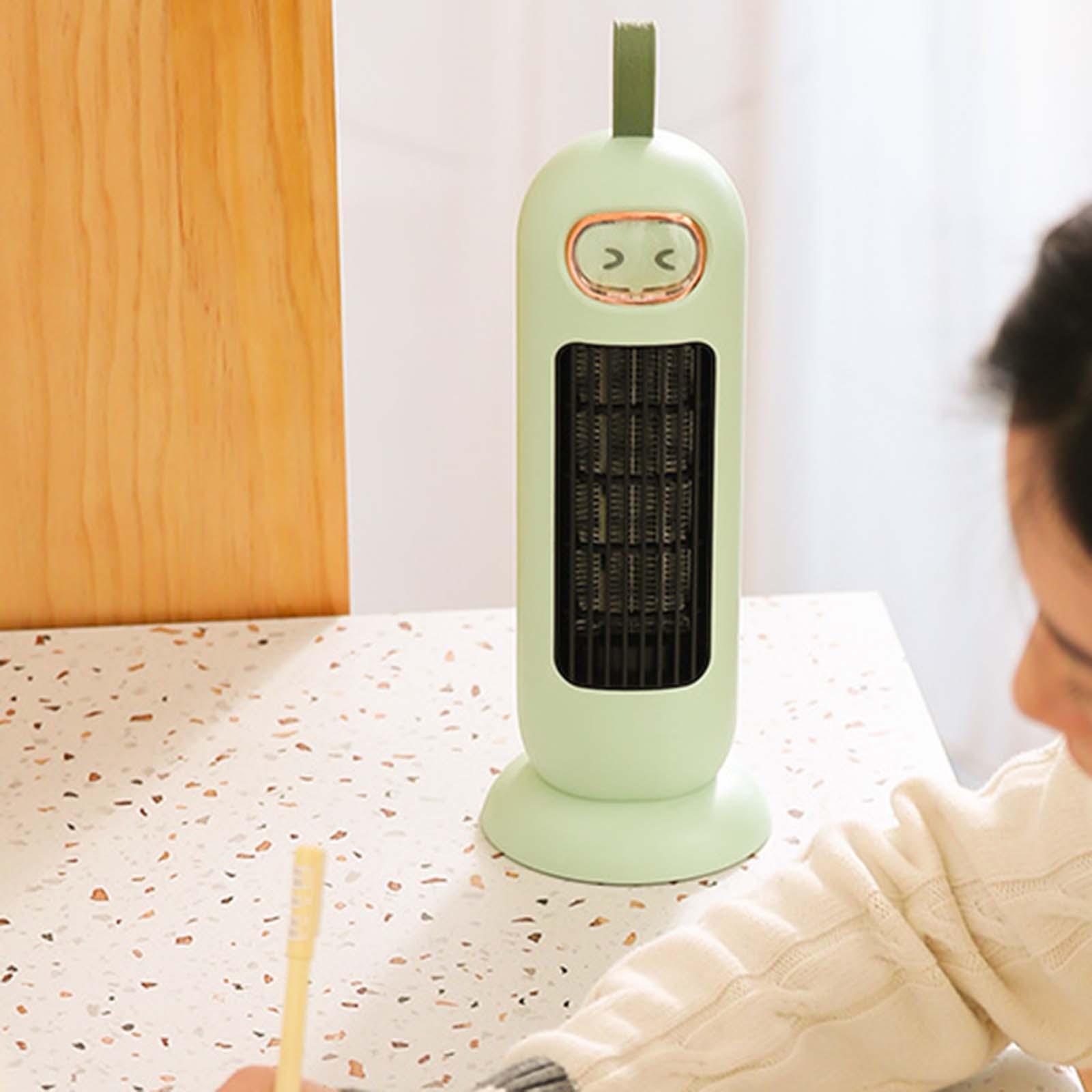 Portable Electric Heater with Nightlight for Bathroom Household Office