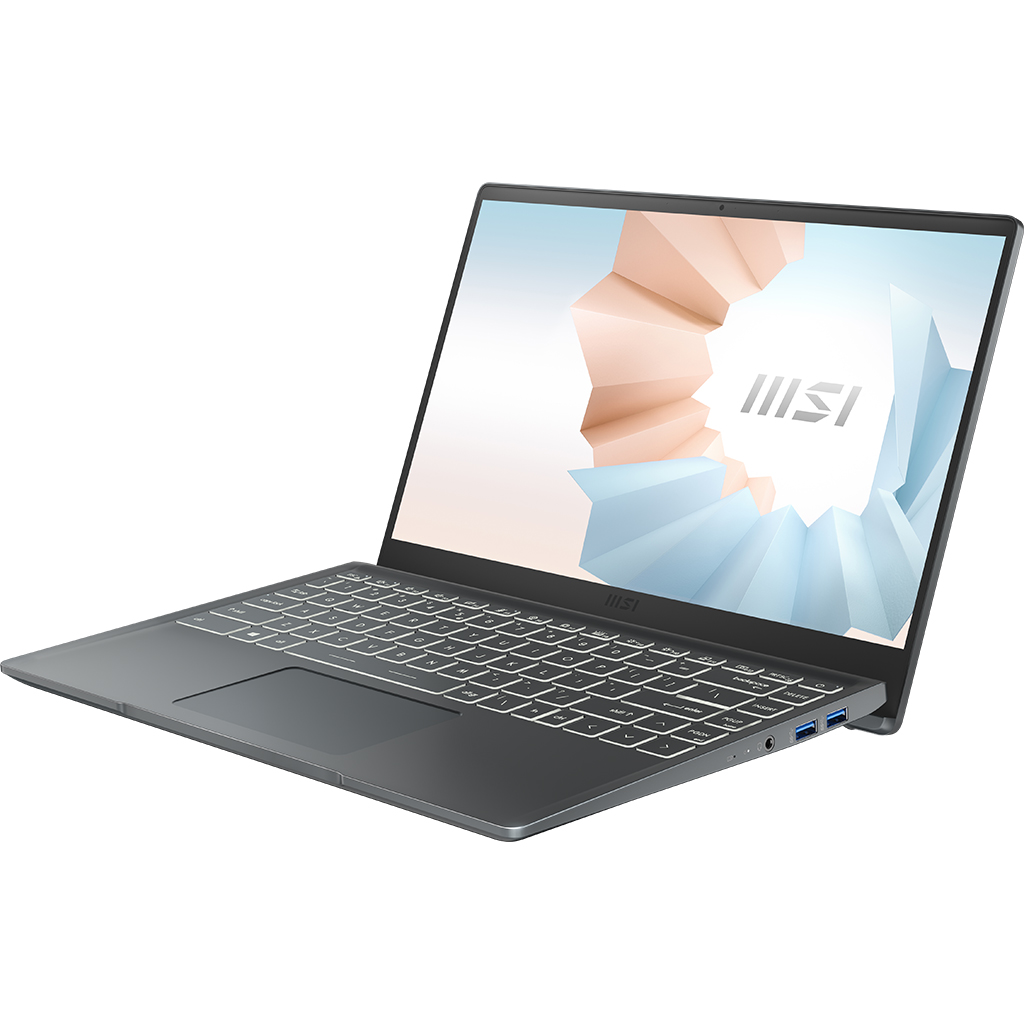 Laptop MSI Modern 14 i7-1195G7/8GB/512GB/Win11 B11MOU-1065VN - Hàng chính hãng