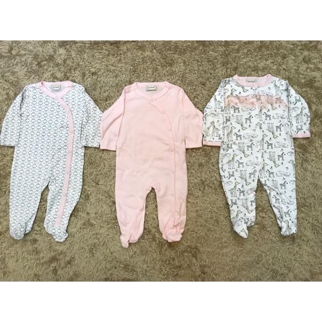 Set 3 Body cotton  xuất Mỹ