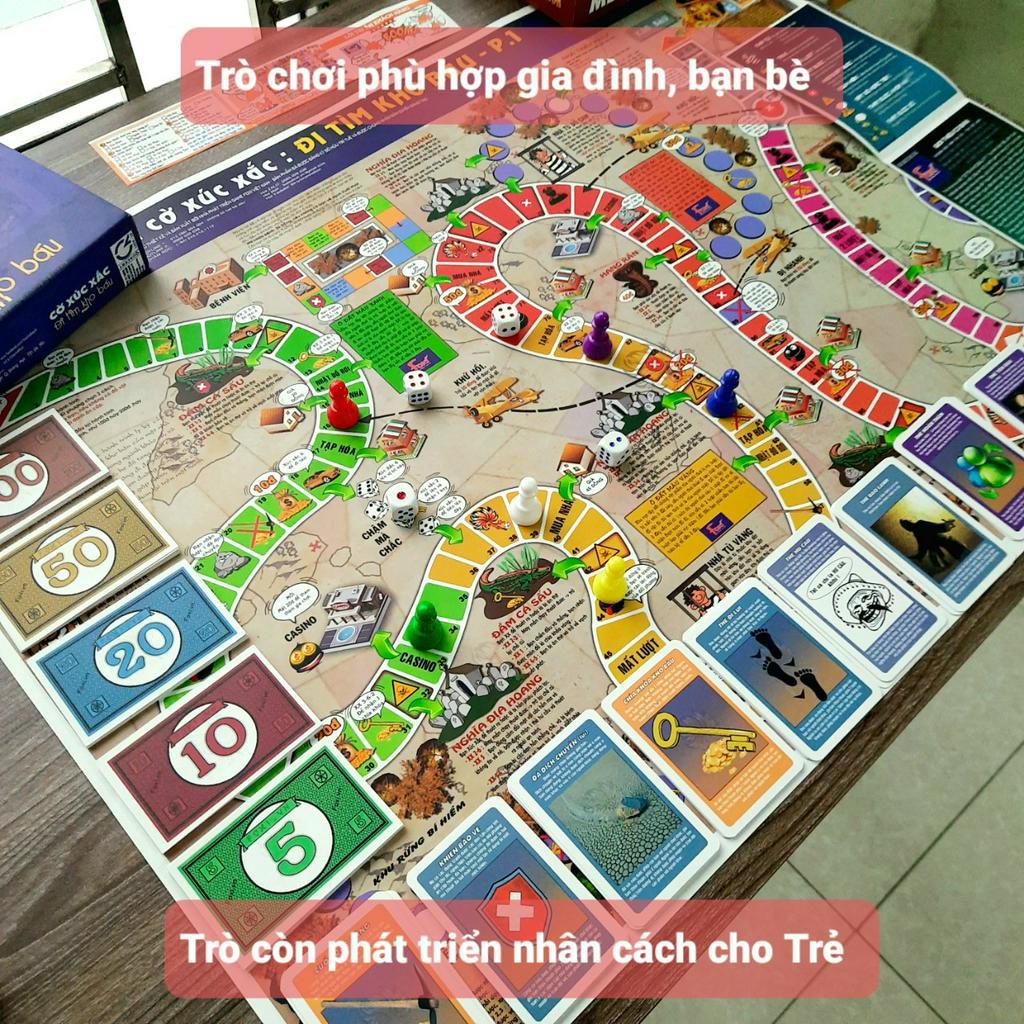 Đồ Chơi Board Game - Đi Tìm Kho Báu Phần 1 - Foxi