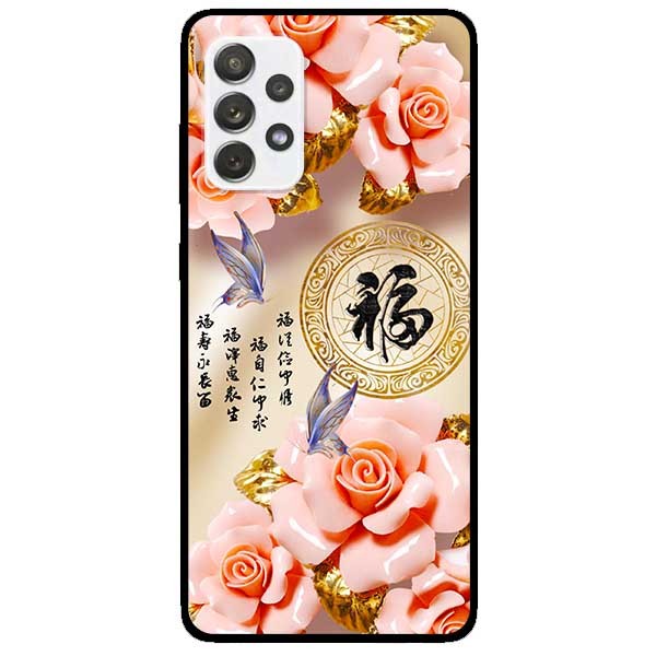 Ốp lưng dành cho Samsung Galaxy A72 5G mẫu Hoa Bướm