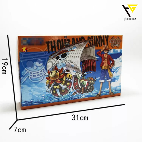 Mô Hình Thuyền Thousand Sunny Mũ Rơm Luffy One Piece Bộ Sưu Tập Đồ Chơi Lắp Ráp Đóng Hộp Cho Quà Tặng