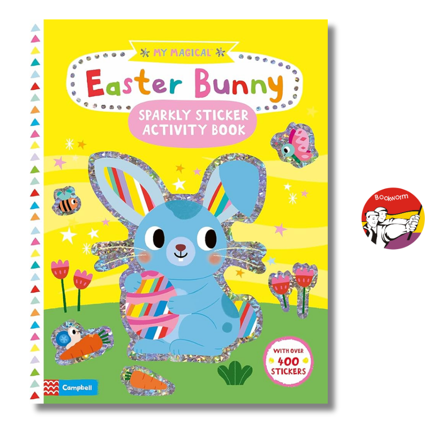 Sách - My Magical Easter Bunny: A Sparkly Sticker Activity Book by Campbell Books
