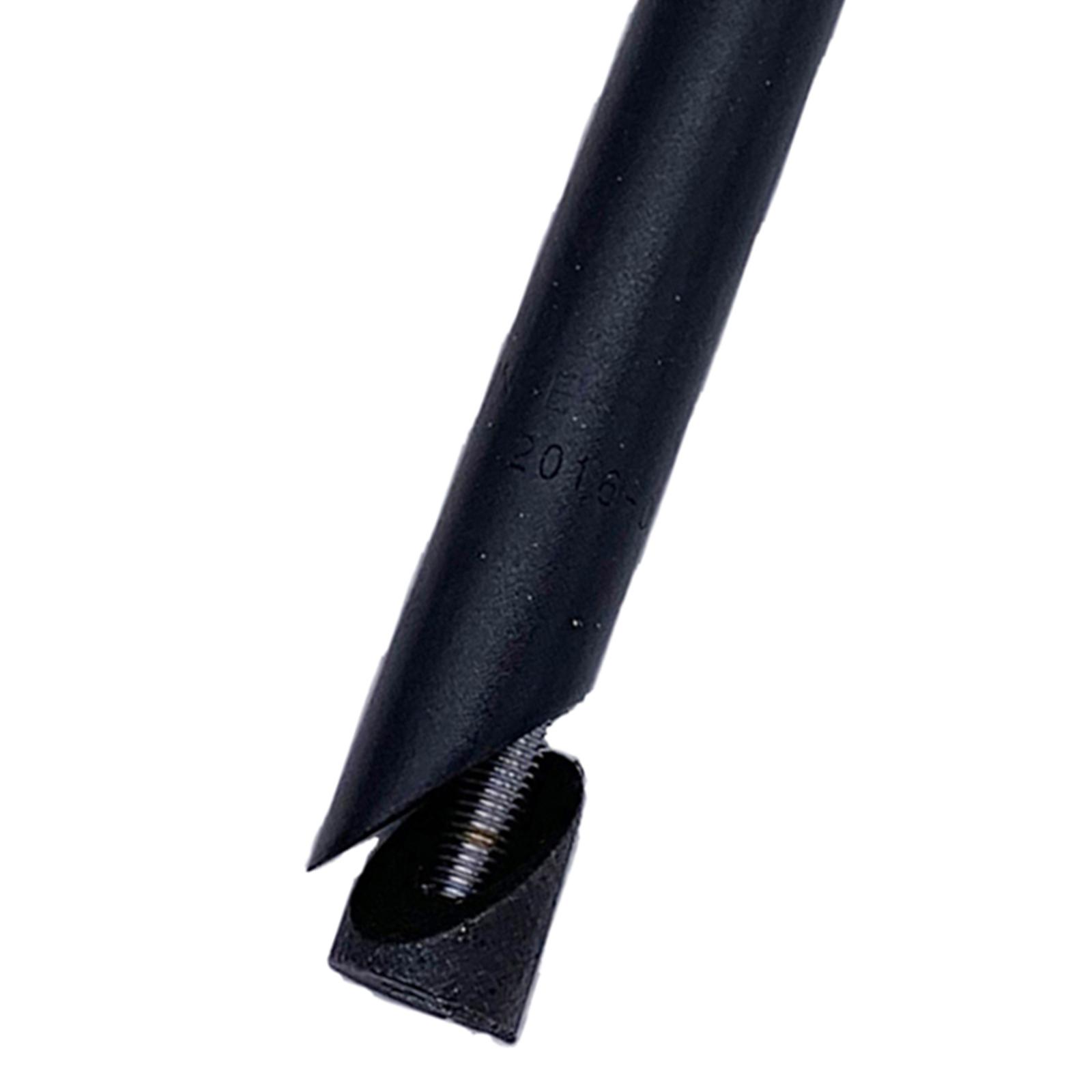 Bike Quill Stem 25.4mm Handlebar Folding Bicycle Handle Bar Riser 1" Fork Gooseneck Stem for BMX Road Folding Bikes, Beach Cruiser Bicycles