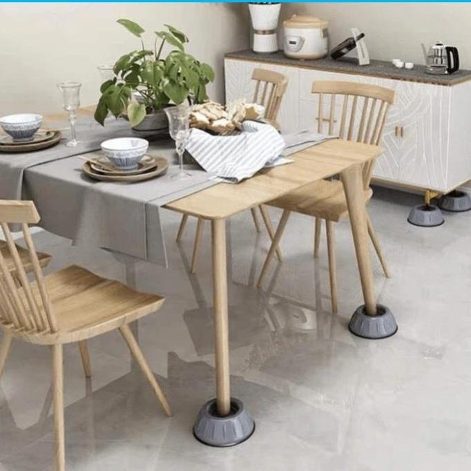 Bộ 4 Miếng Đệm Cao Su Chống Rung Máy Giặt,Đế Chống Ồn Máy Giặt,Chân Đỡ Đa Năng Tủ Lạnh
