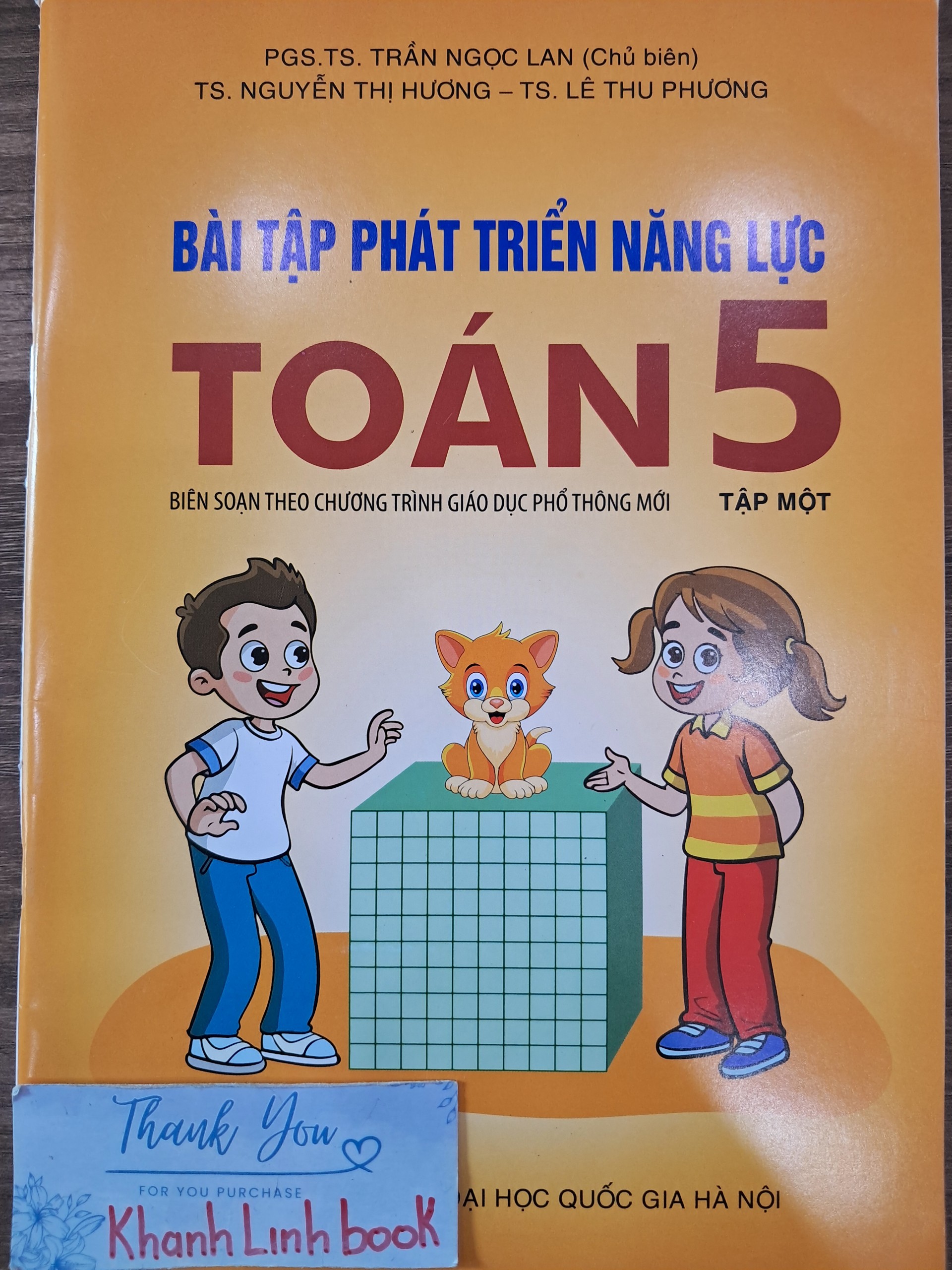 Sách - Bài tập Phát triển năng lực toán 5 - tập 1 (Kết Nối)