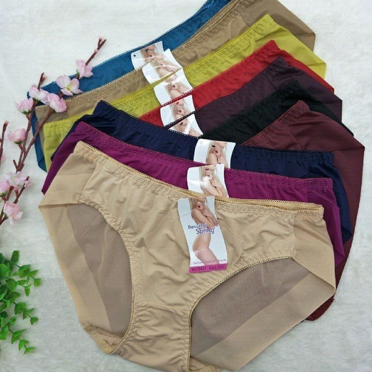 COMBO 10 QUẦN LƯỚI TRƠN SPRING 5401