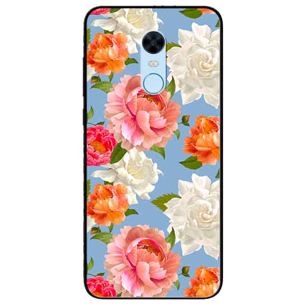 Ốp lưng in cho Xiaomi Redmi Note 5  Mẫu Hoa Đa Sắc