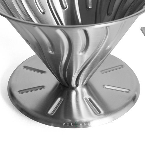 Phễu V60 02 Inox Cafede Kona