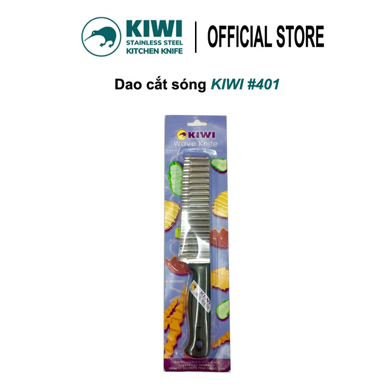 Dao cắt sóng siêu bén tạo hình rau củ quả chính hãng Kiwi Thái Lan mã 401