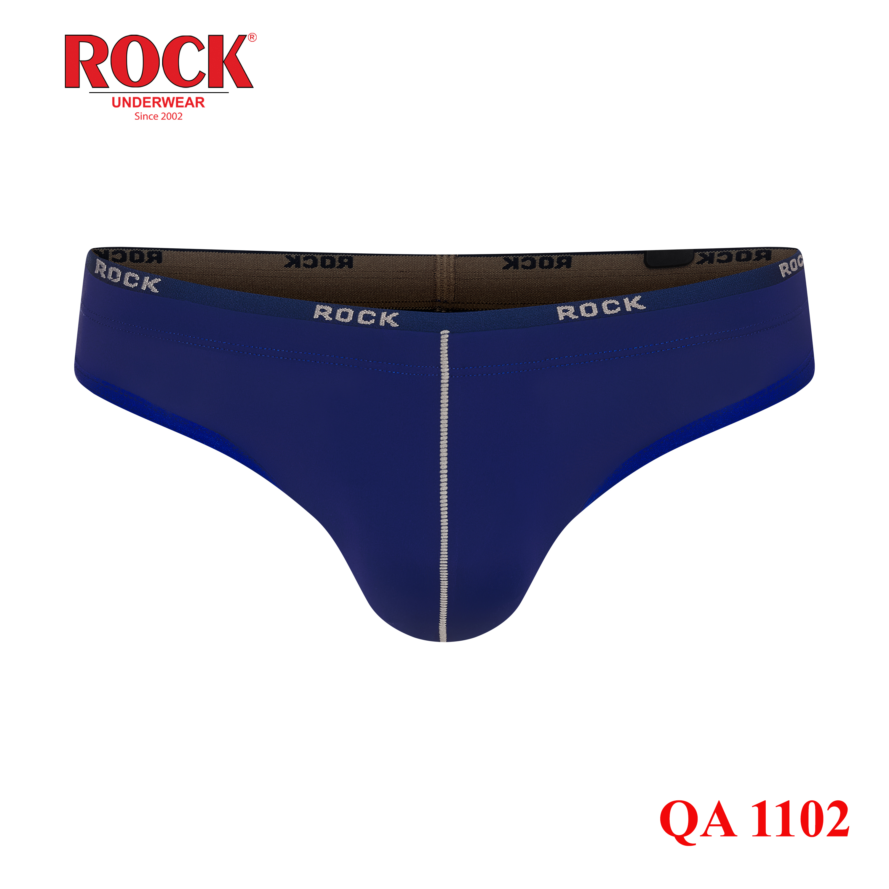 Quần lót nam cao cấp cotton ROCK UNDERWEAR 1102 thoáng mát thấm hút tốt, không cấn bụng
