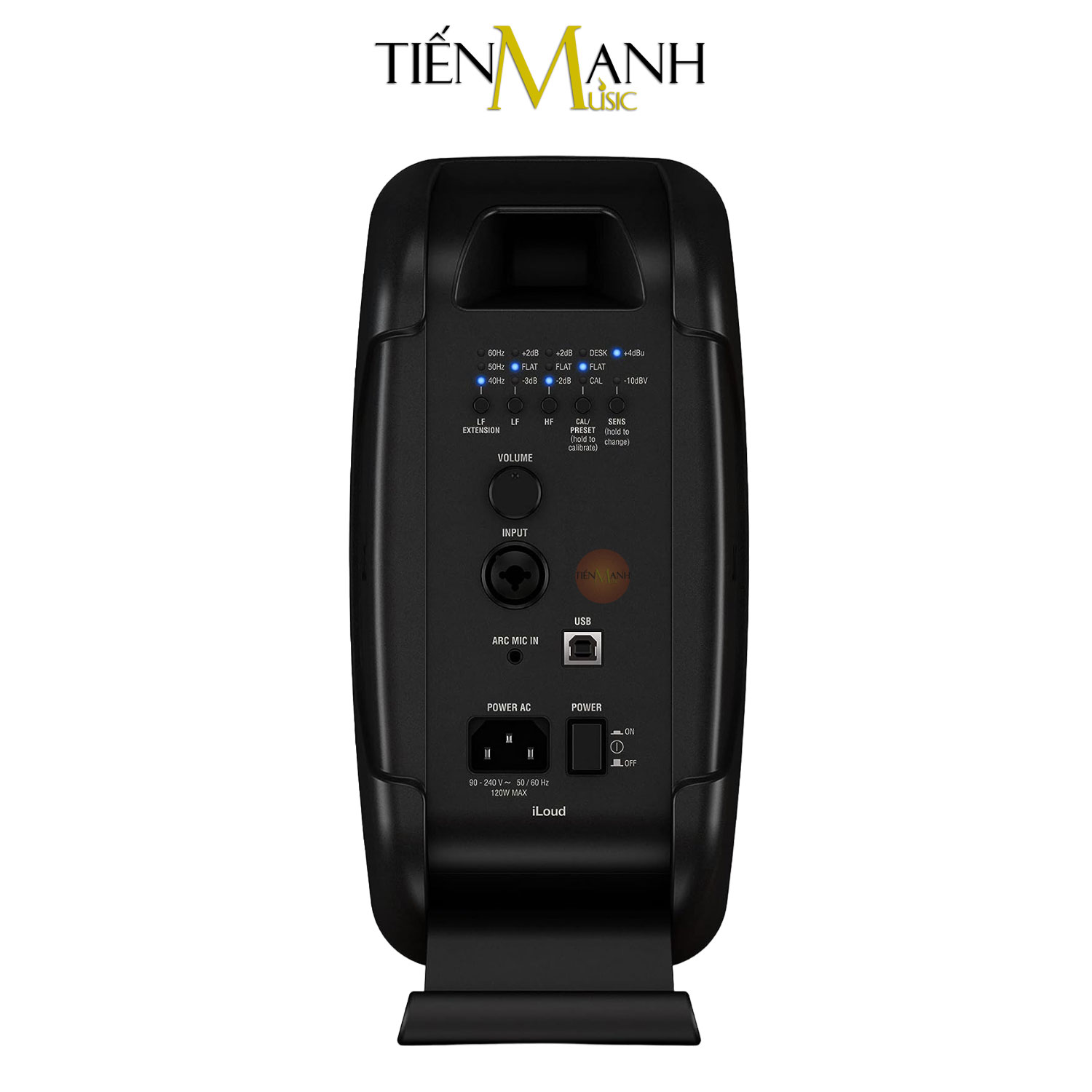 Loa Kiểm Âm Nghe Nhạc IK Multimedia iLoud MTM Single Studio Monitor Speaker Hàng Chính Hãng - Kèm Móng Gẩy DreamMaker