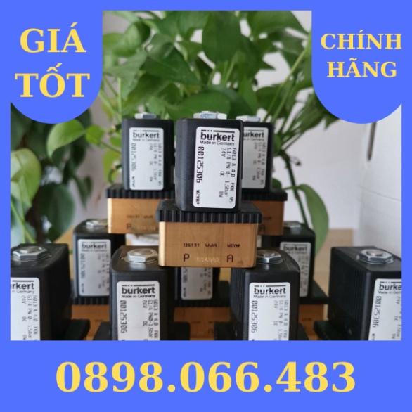 *Giao Toàn Quốc* Van Điện Từ Burkert 6013 Van Điện Từ Hai Chiều Hai Chiều Bằng Đồng Thau Thường Đóng 00125306 xuất VAT