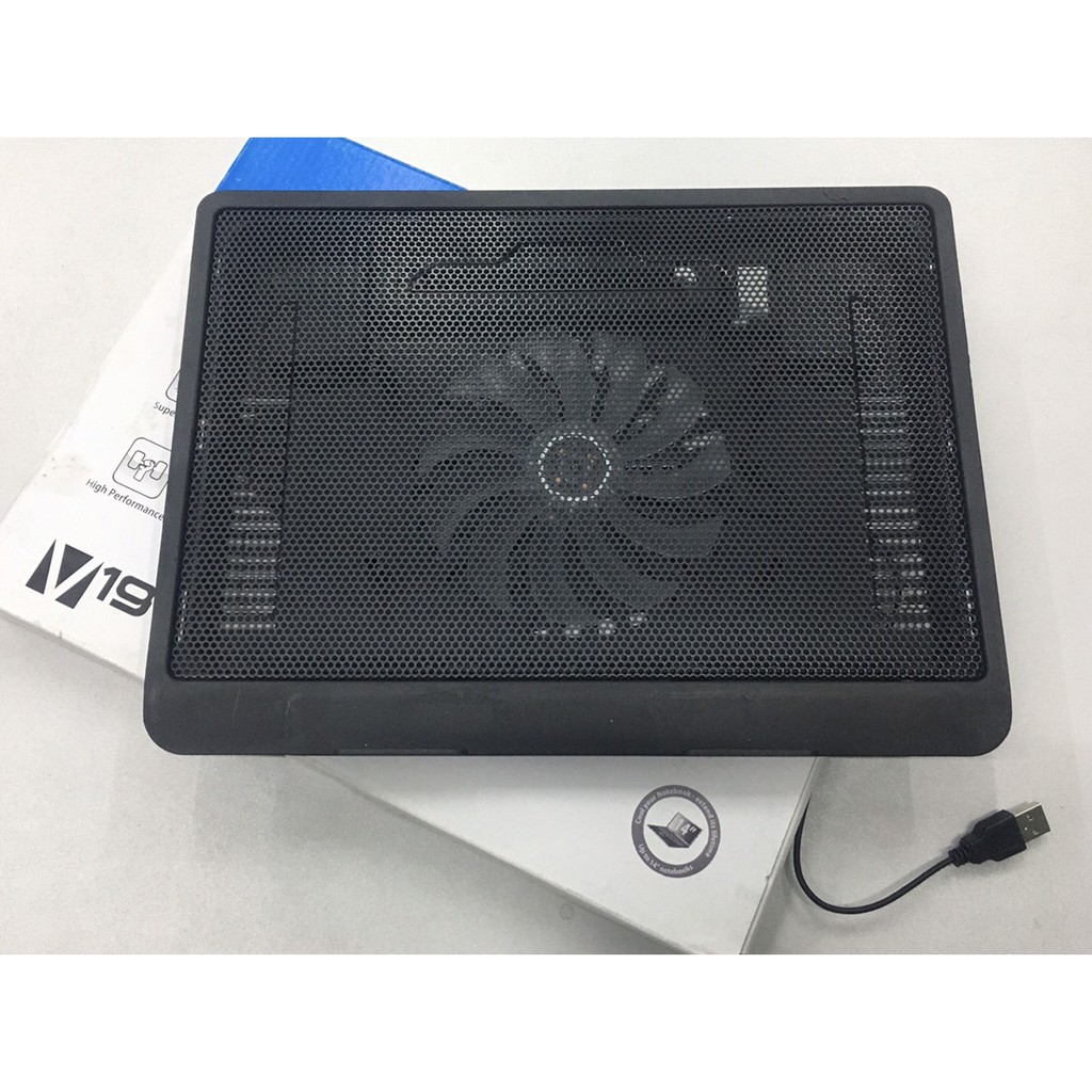 Đế tản nhiệt laptop V19, fan laptop v19 làm mát cực nhanh.bảo hành 3 tháng