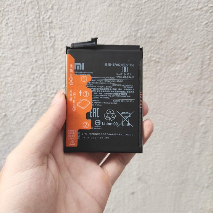 Pin dành cho điện thoại xiaomi redmi note 9 pro max bn53 dung lượng 5020 mah