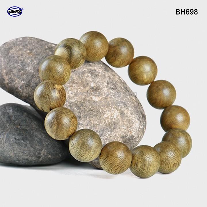 Vòng Gỗ Trầm Hương BH698 -Trầm Tốc Việt - An Yên/Thịnh Vượng - Bracelet of HAHANCO