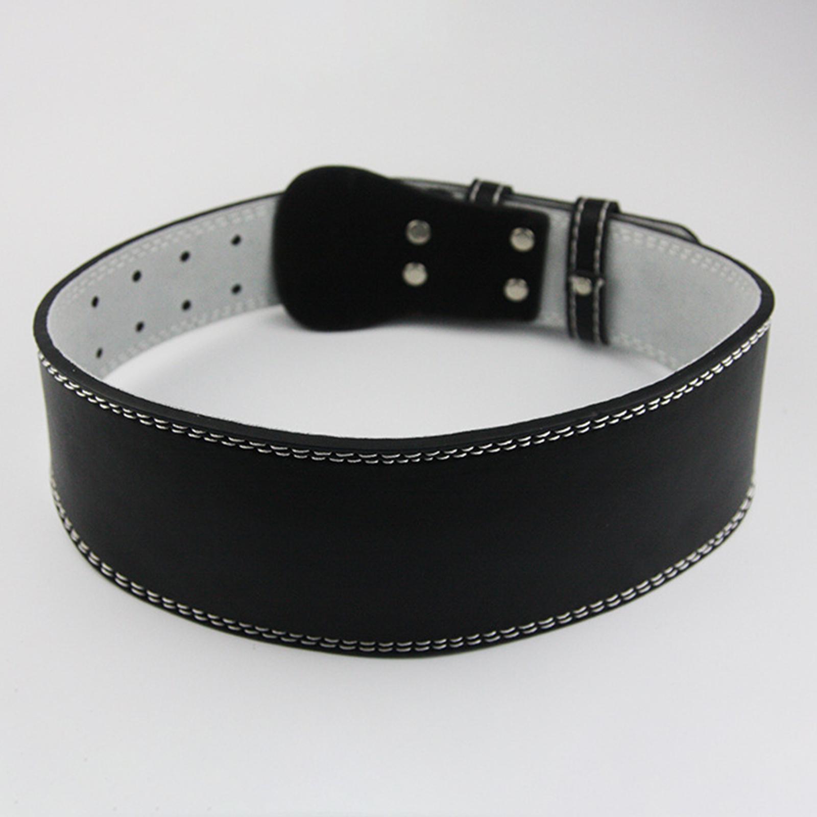 Weight Lifting Belt Workout Men Gym Powerlifting S Black